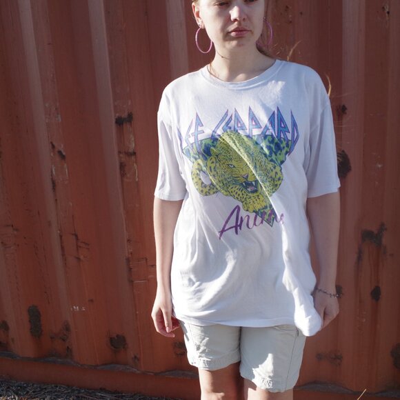 Graphic T-Shirt Band Shirt Def Leppard - Picture 2 of 5